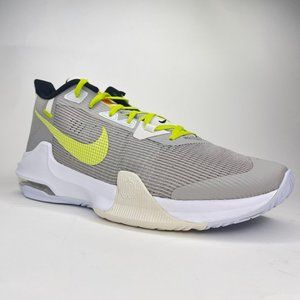 Nike Mens Air Max Impact 3 Iron Grey Yellow Basketball Shoes Size 14 DC3725-007
